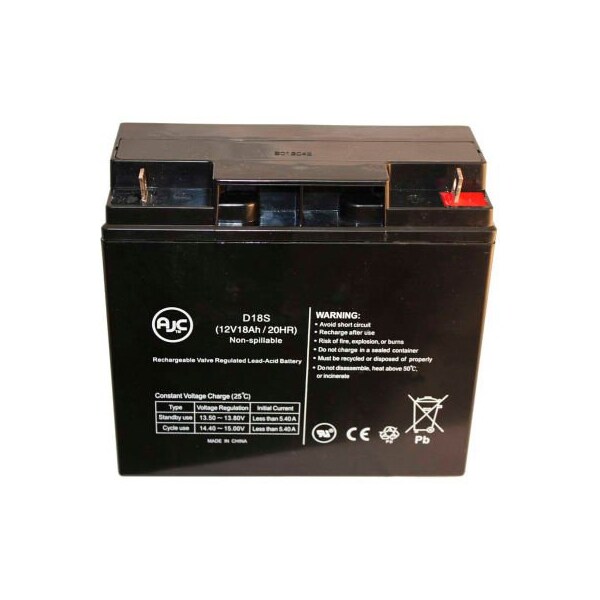Battery Clerk AJC CSB GP12120F2, GP 12120 F2 12V 10Ah UPS Battery GP12120F2-CSB-12V-10Ah-UPS - main